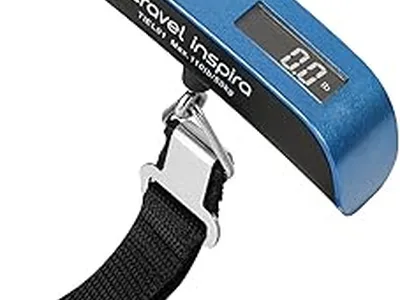 Portable digital luggage scale for travel